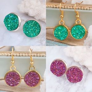 🌸3/$20 Druzzy Earrings (4 options)